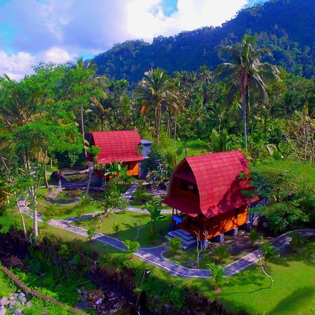 Villa Joglo Tepi Sungai Sidemen  Esterno foto