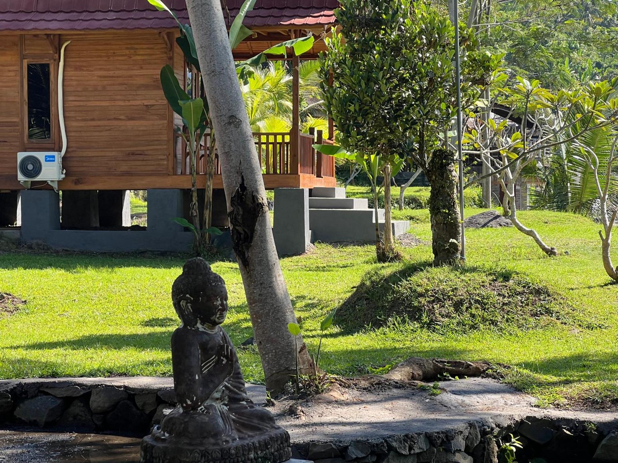 Villa Joglo Tepi Sungai Sidemen  Esterno foto