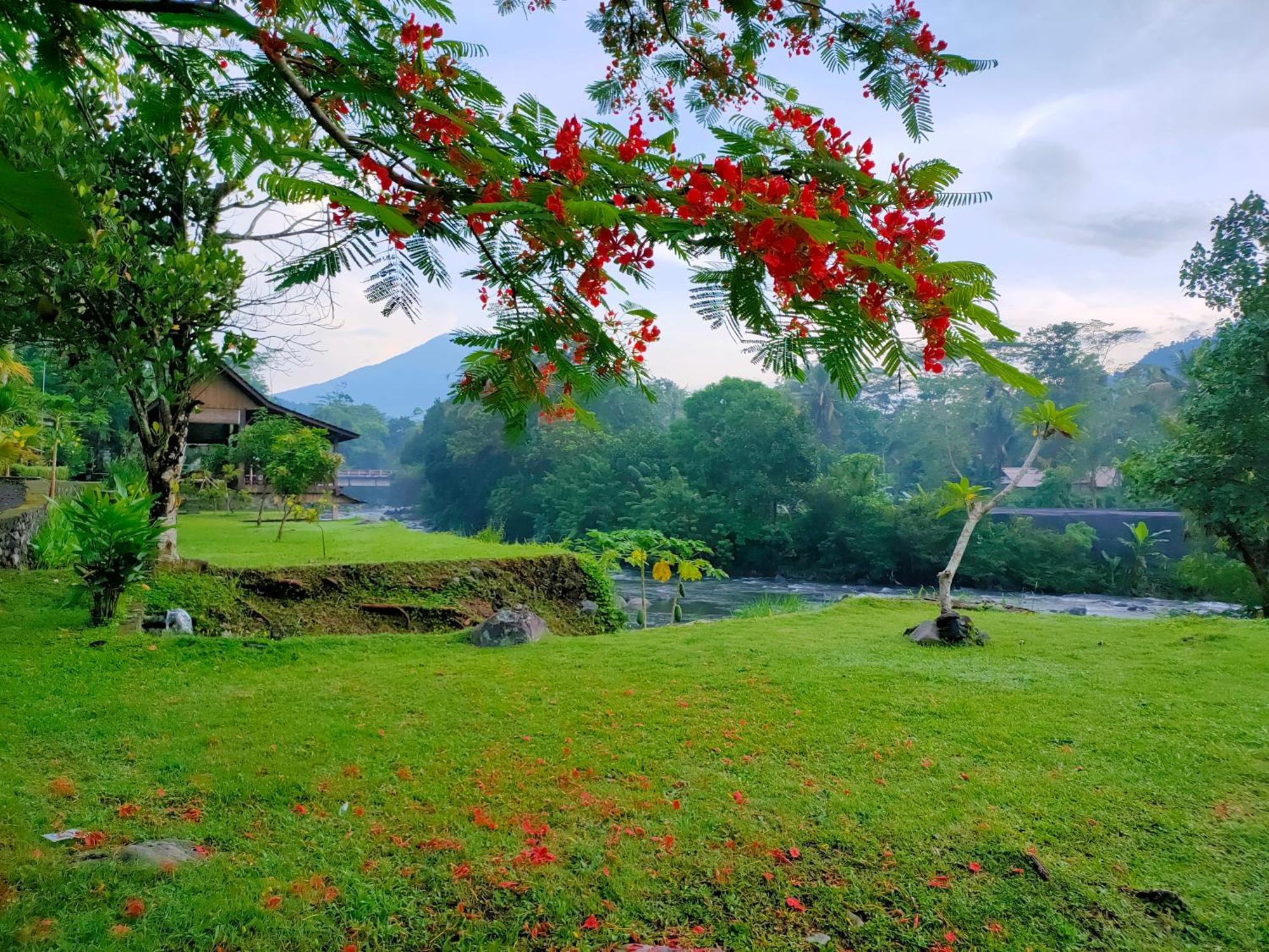 Villa Joglo Tepi Sungai Sidemen  Esterno foto