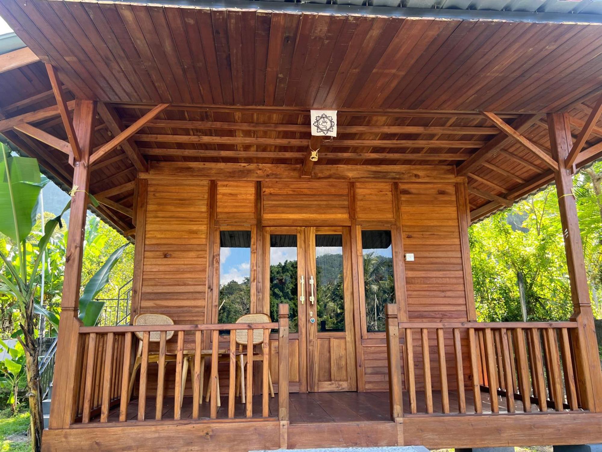 Villa Joglo Tepi Sungai Sidemen  Esterno foto