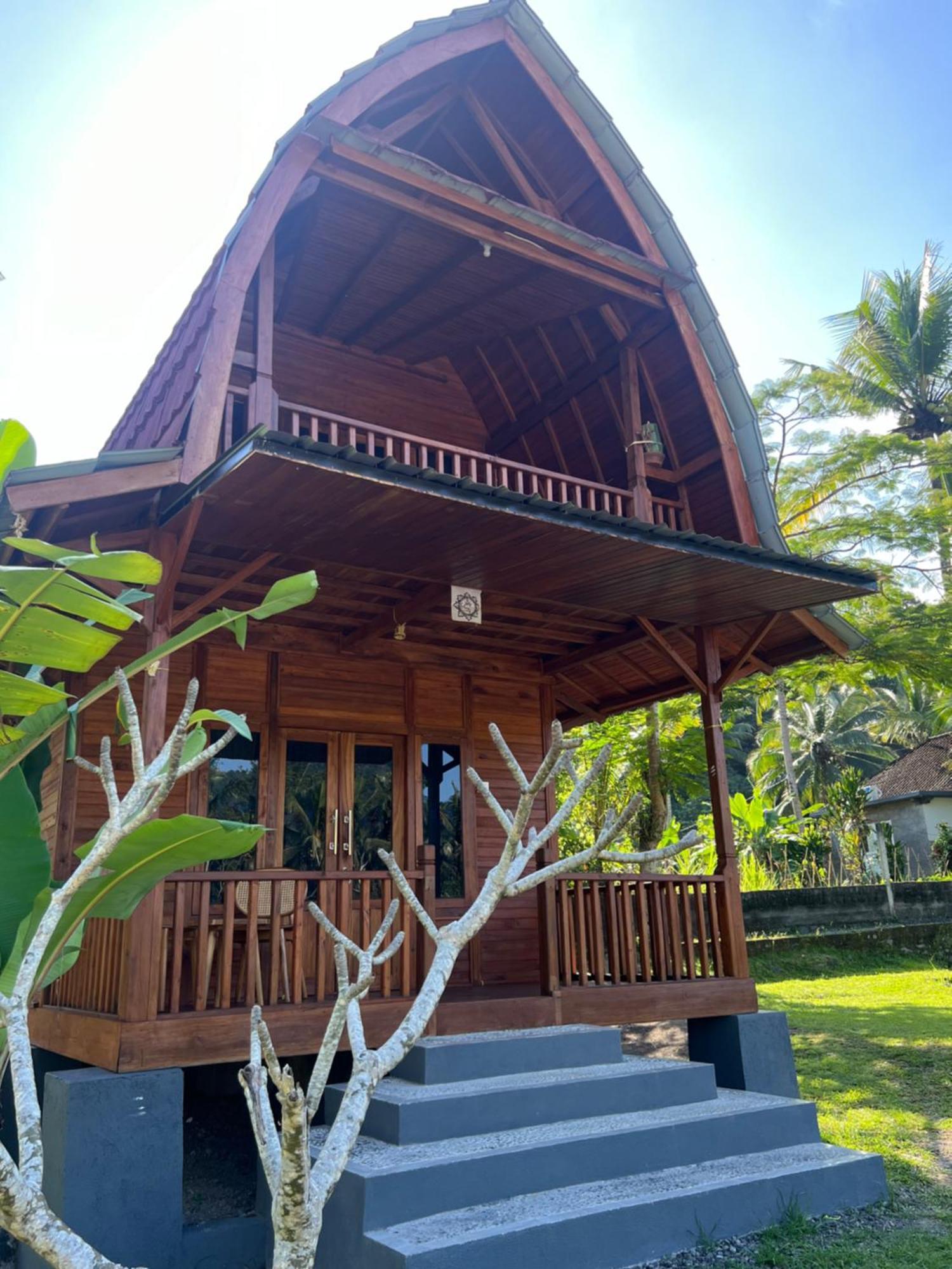 Villa Joglo Tepi Sungai Sidemen  Esterno foto