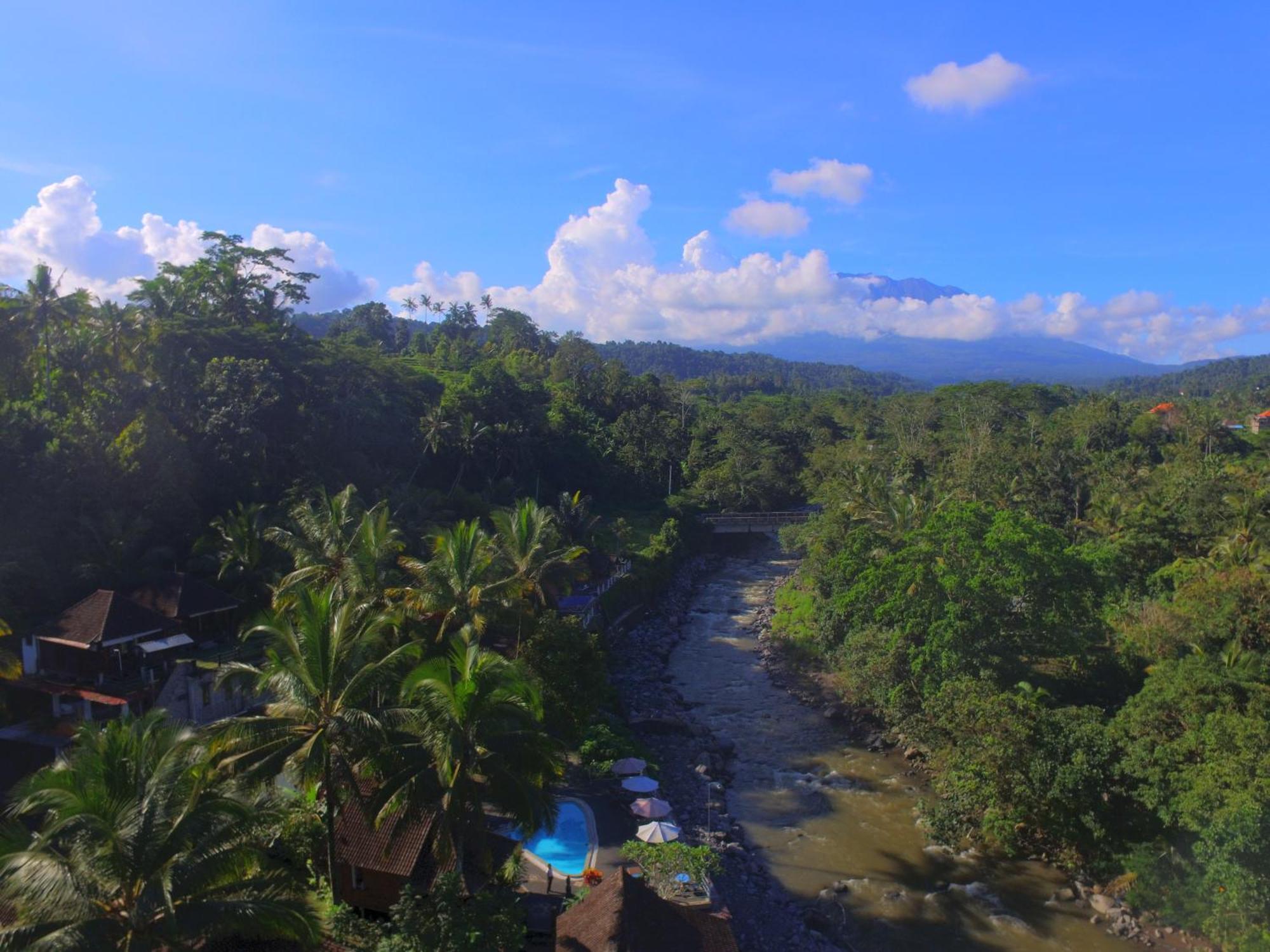 Villa Joglo Tepi Sungai Sidemen  Esterno foto