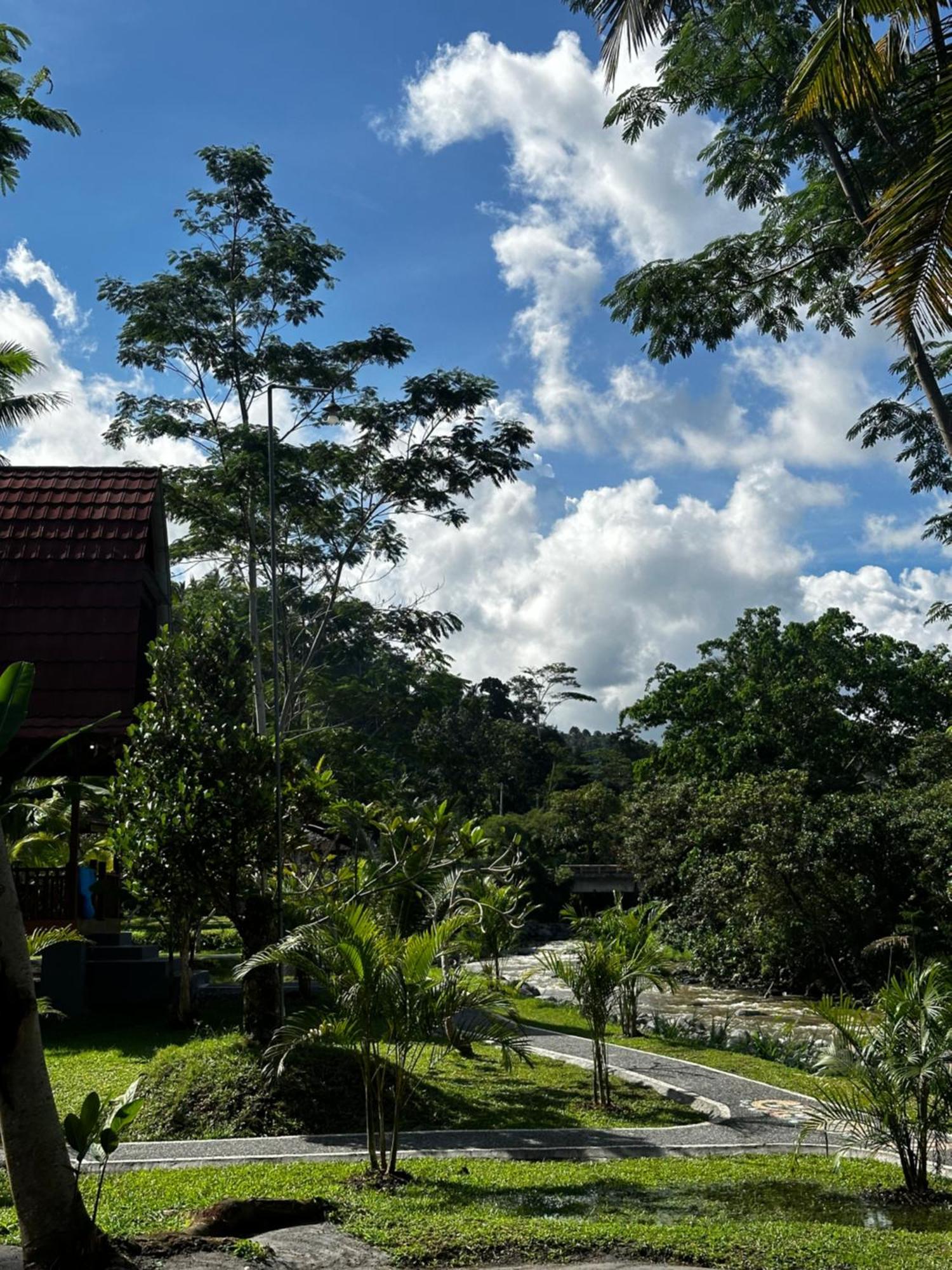 Villa Joglo Tepi Sungai Sidemen  Esterno foto