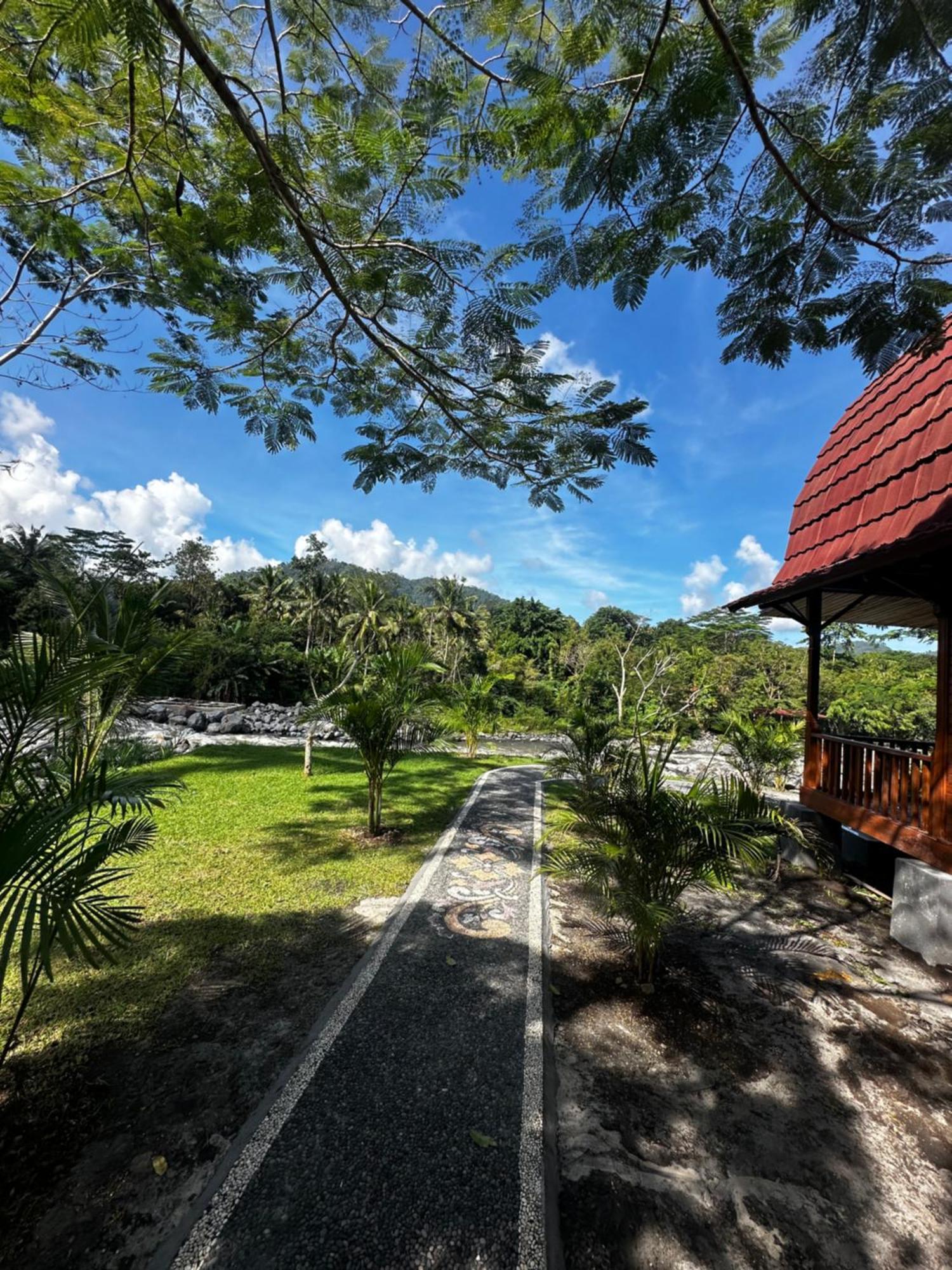 Villa Joglo Tepi Sungai Sidemen  Esterno foto