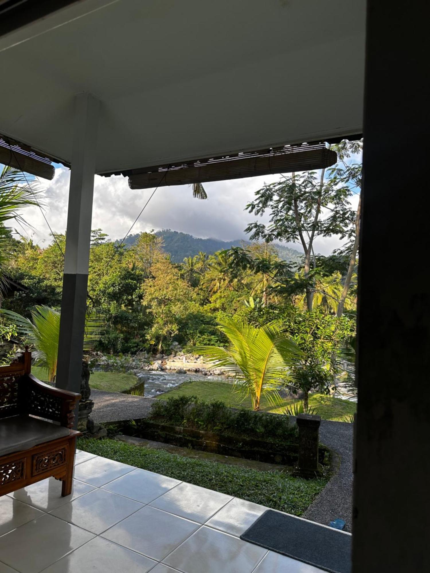 Villa Joglo Tepi Sungai Sidemen  Esterno foto