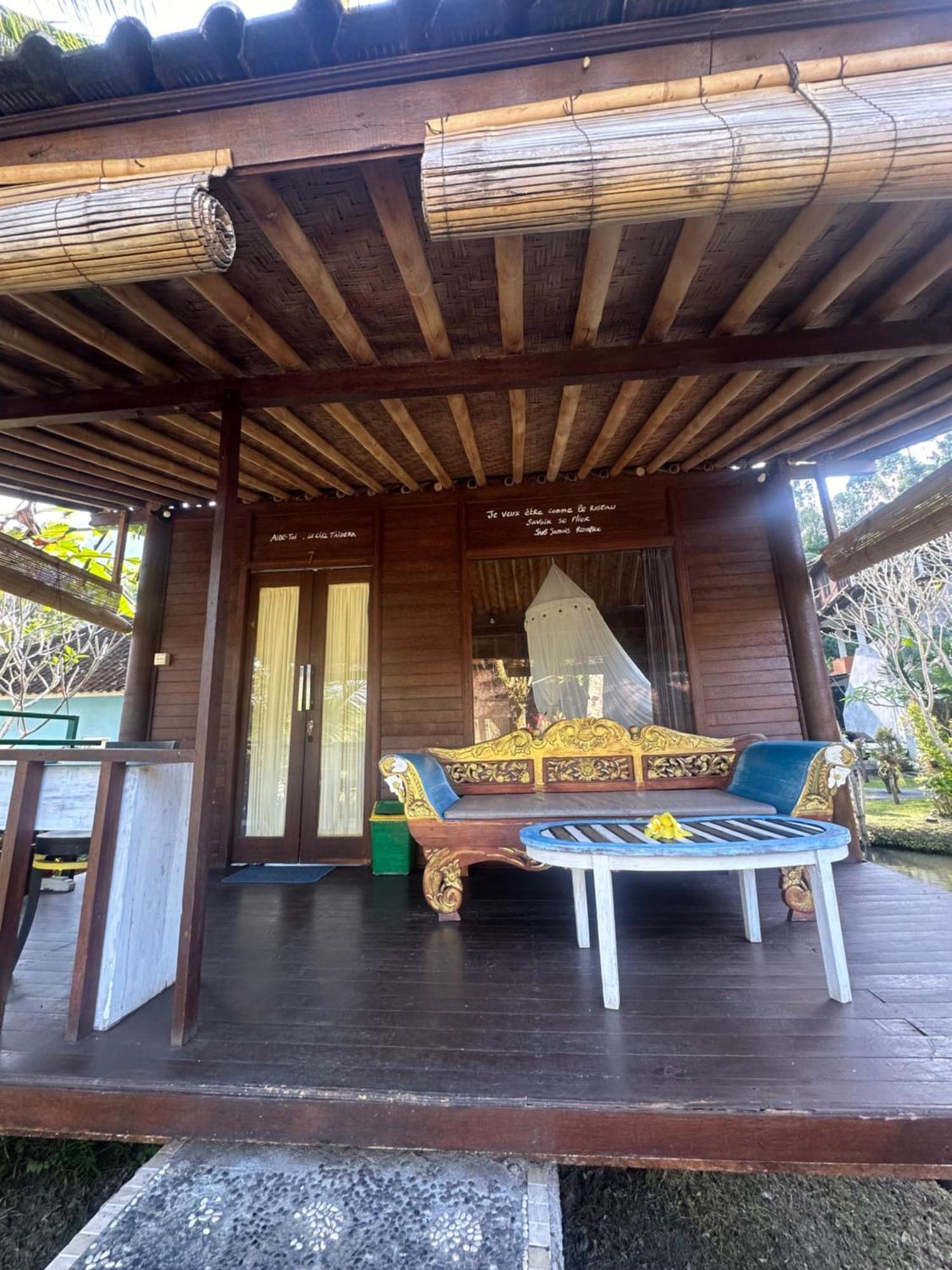Villa Joglo Tepi Sungai Sidemen  Esterno foto