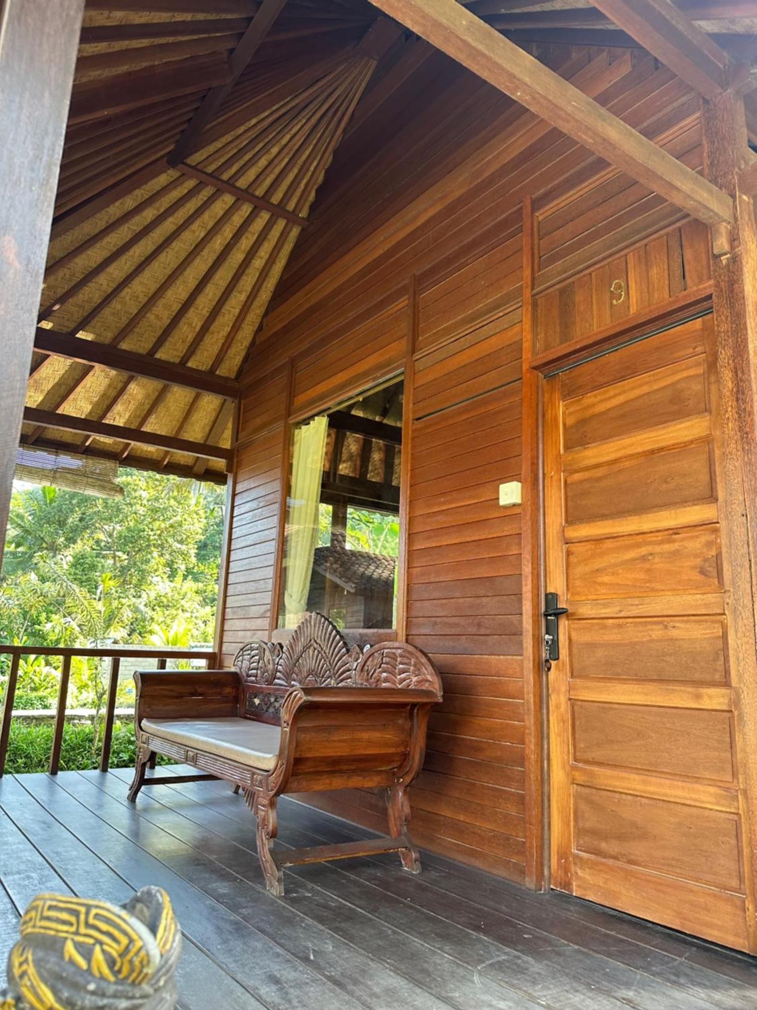 Villa Joglo Tepi Sungai Sidemen  Esterno foto