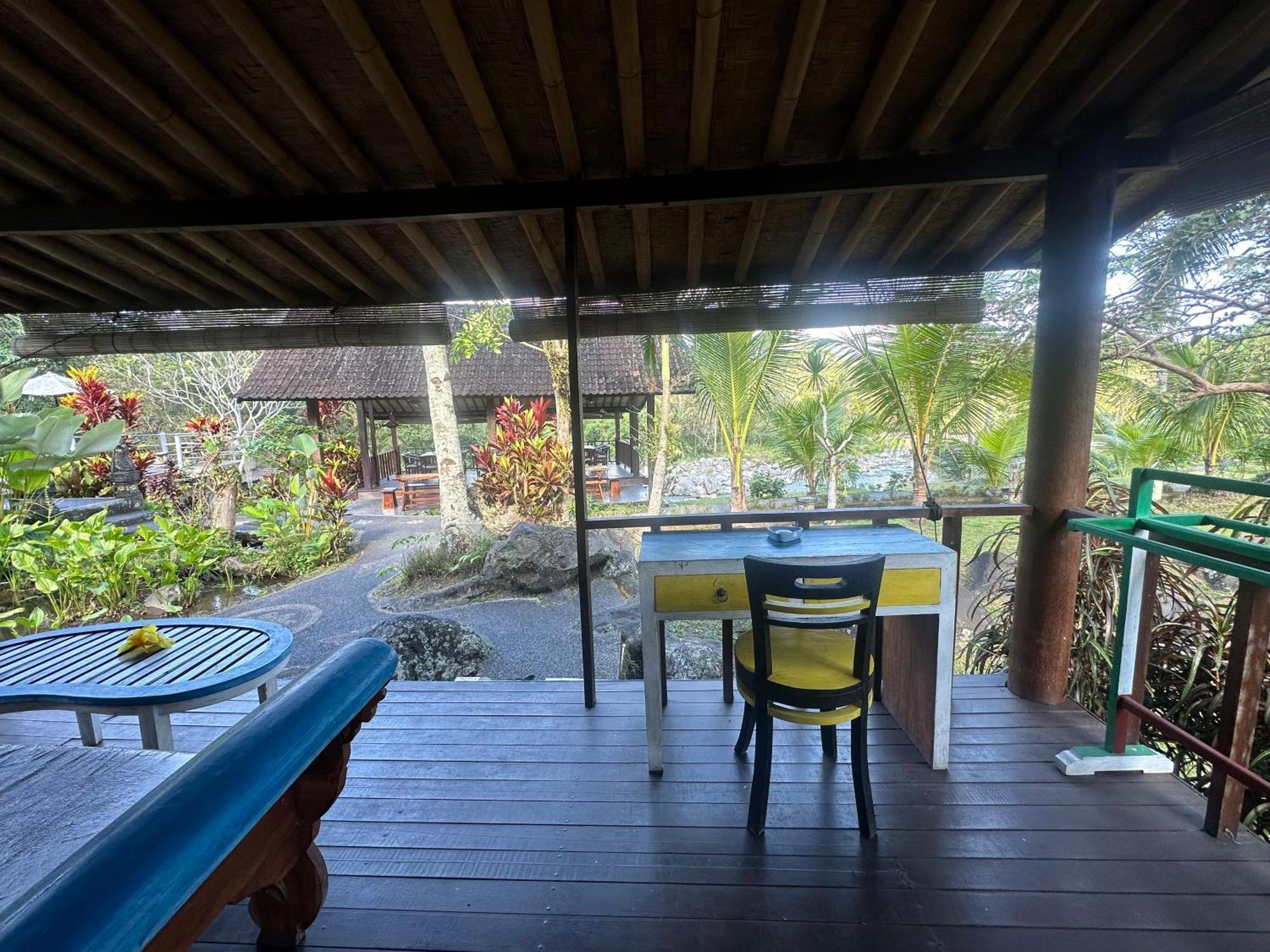 Villa Joglo Tepi Sungai Sidemen  Esterno foto