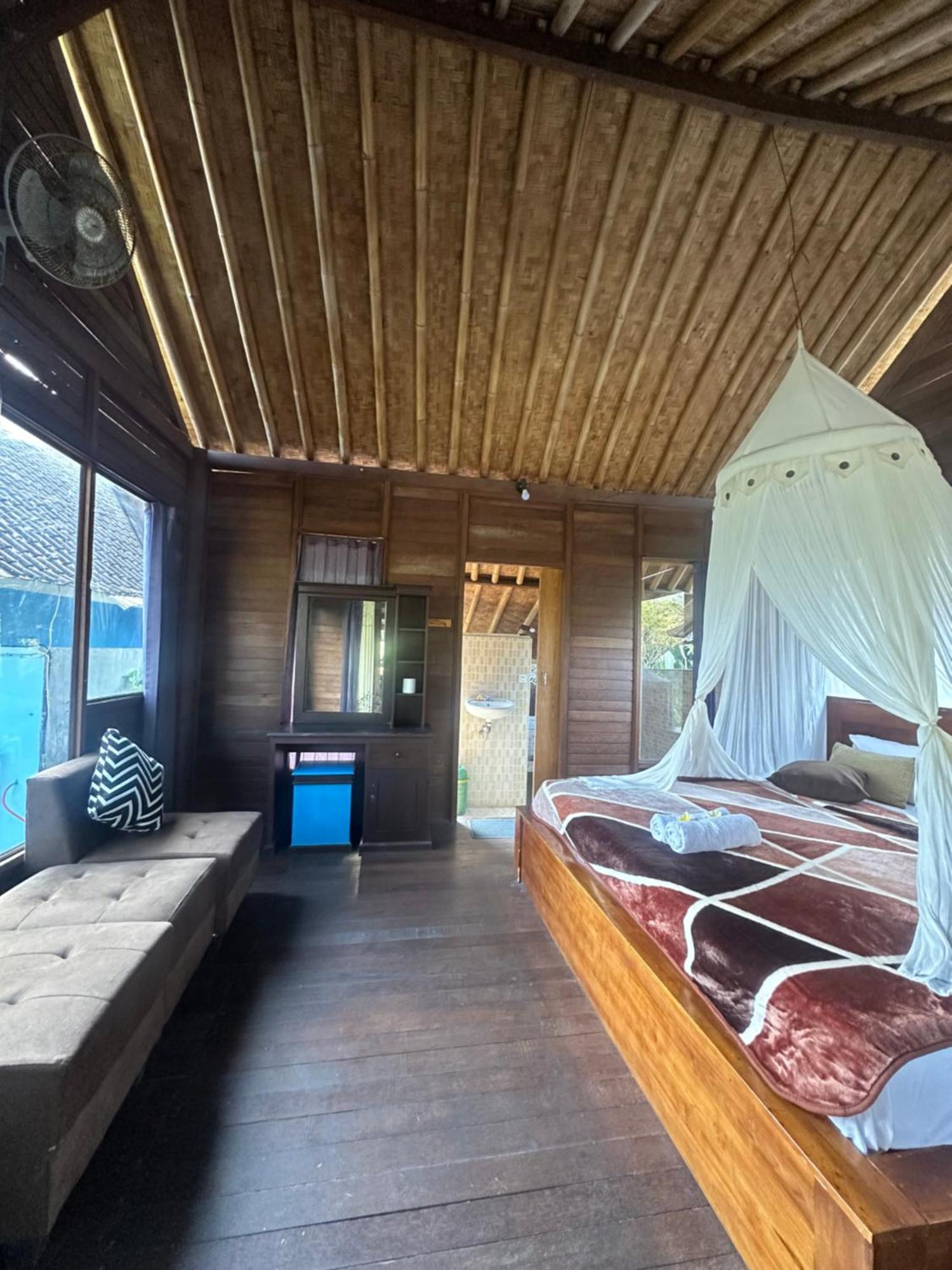Villa Joglo Tepi Sungai Sidemen  Esterno foto