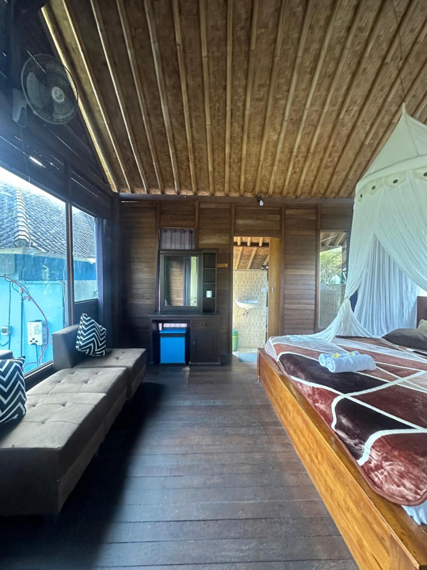 Villa Joglo Tepi Sungai Sidemen  Esterno foto